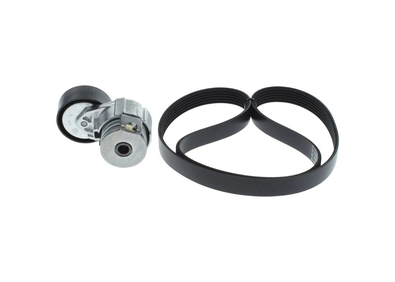 Set curea trapezoidale cu nervuri