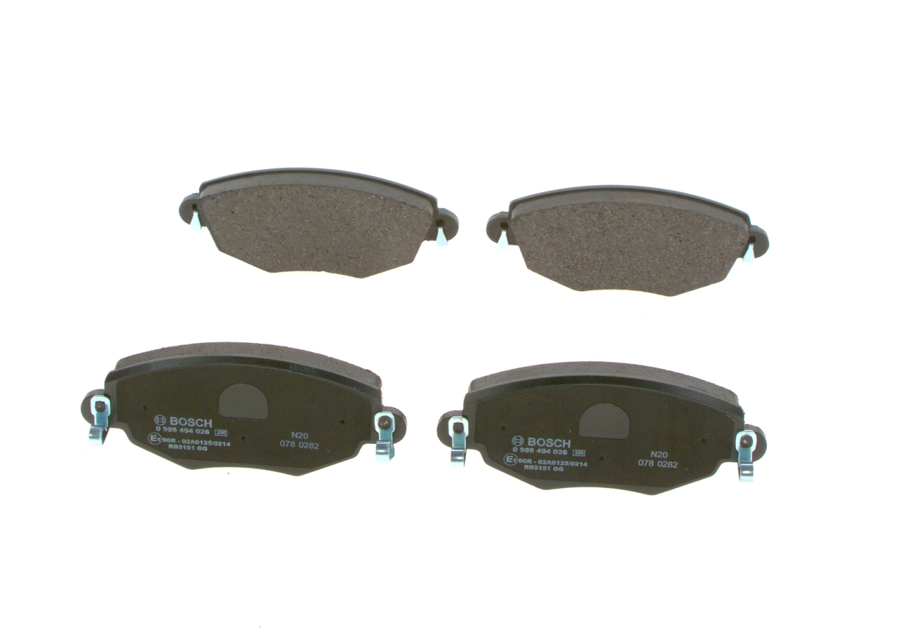 Set placute frana