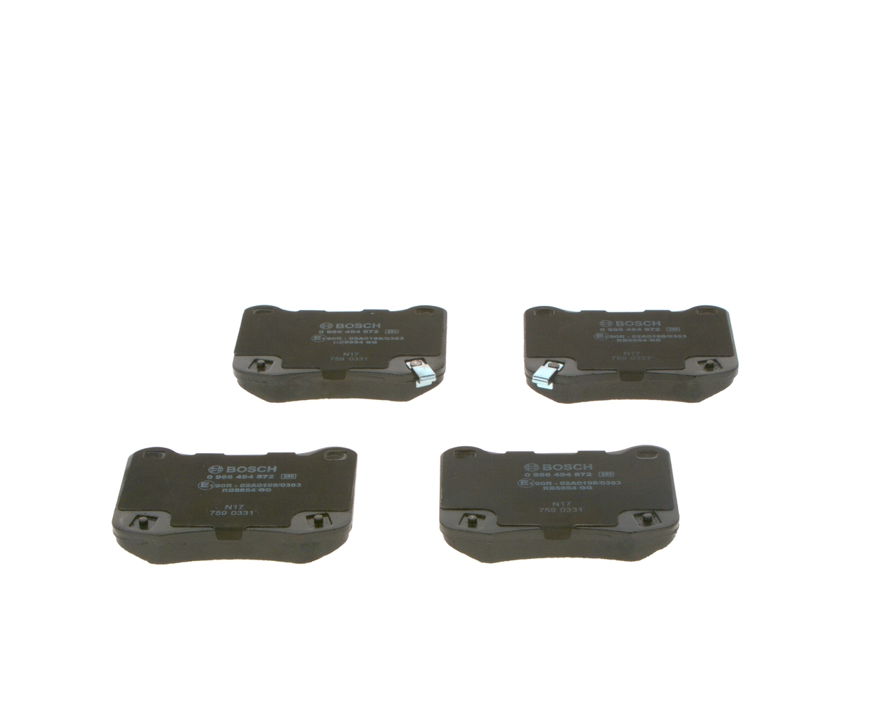 Set placute frana