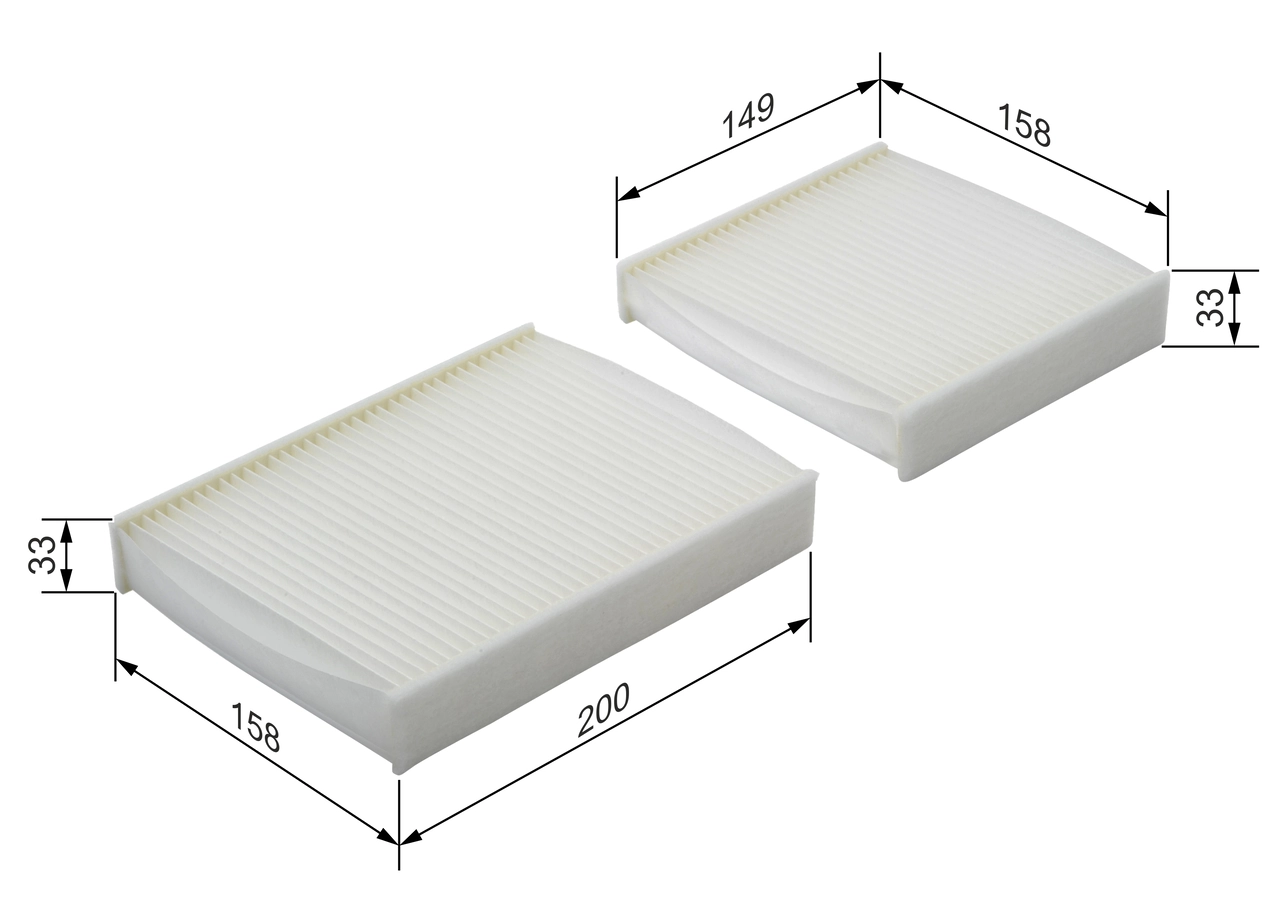 Filtru aer habitaclu