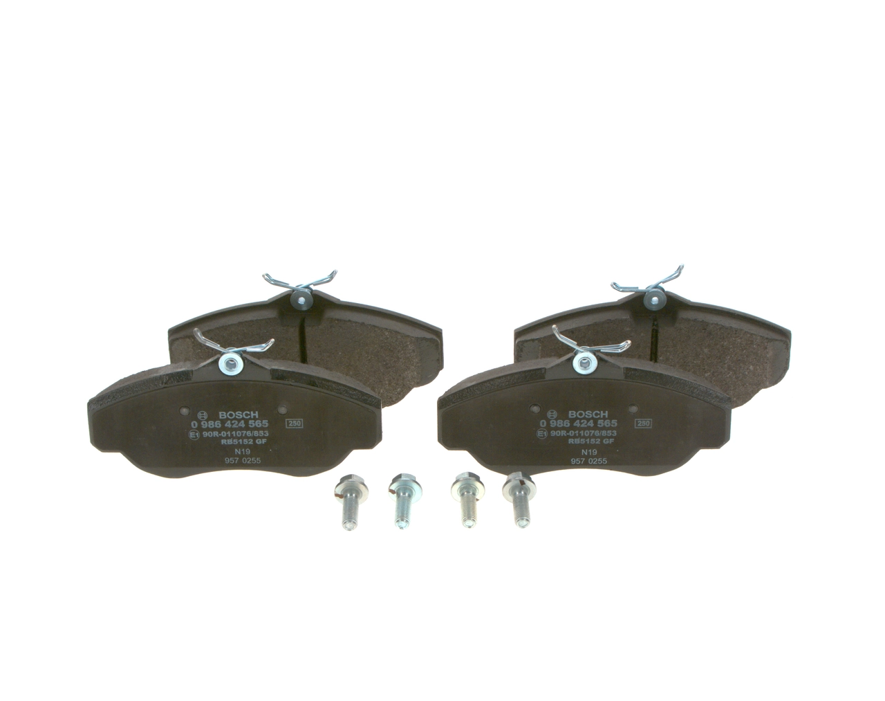 Set placute frana