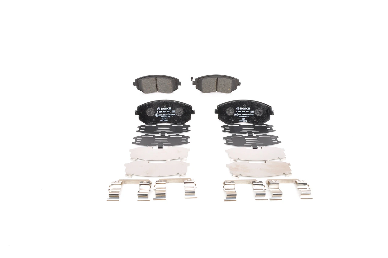Set placute frana