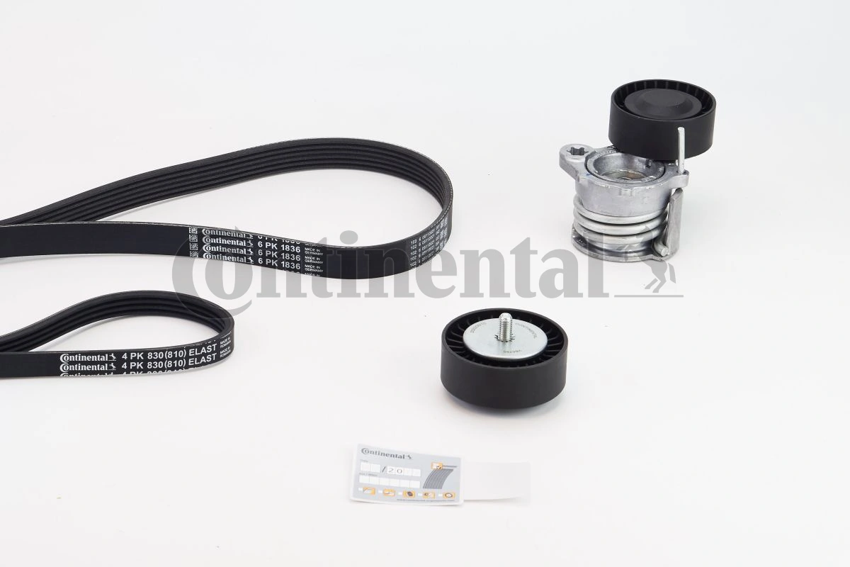 Set curea transmisie cu caneluri