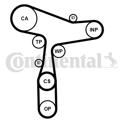 Set distributie curea