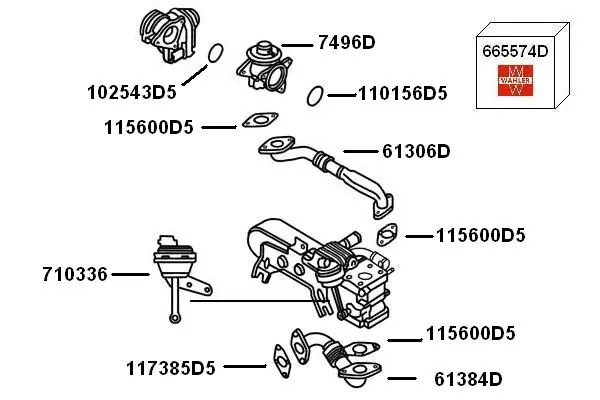 Supapa de control vacuum,EGR