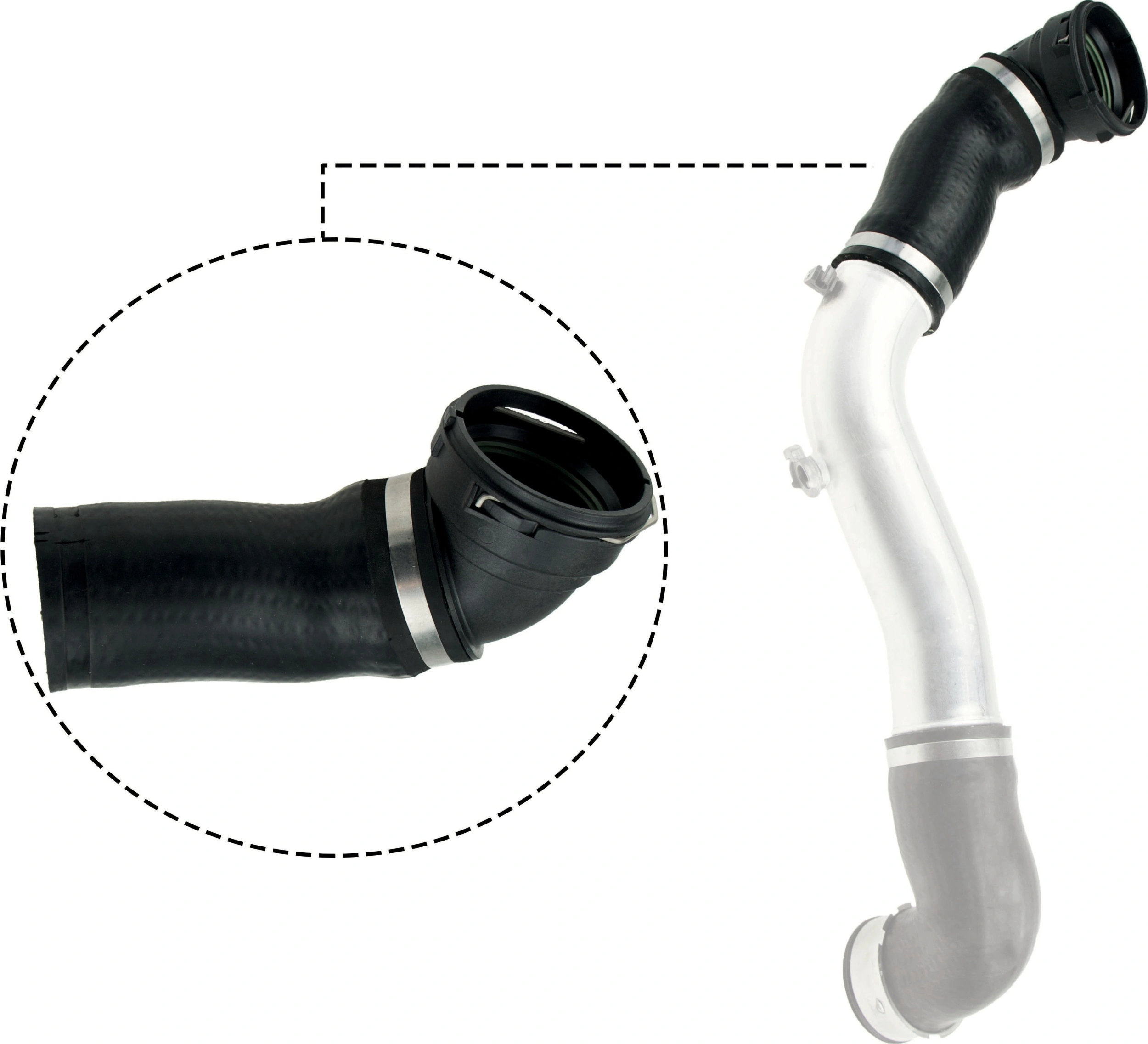 Furtun intercooler/turbo