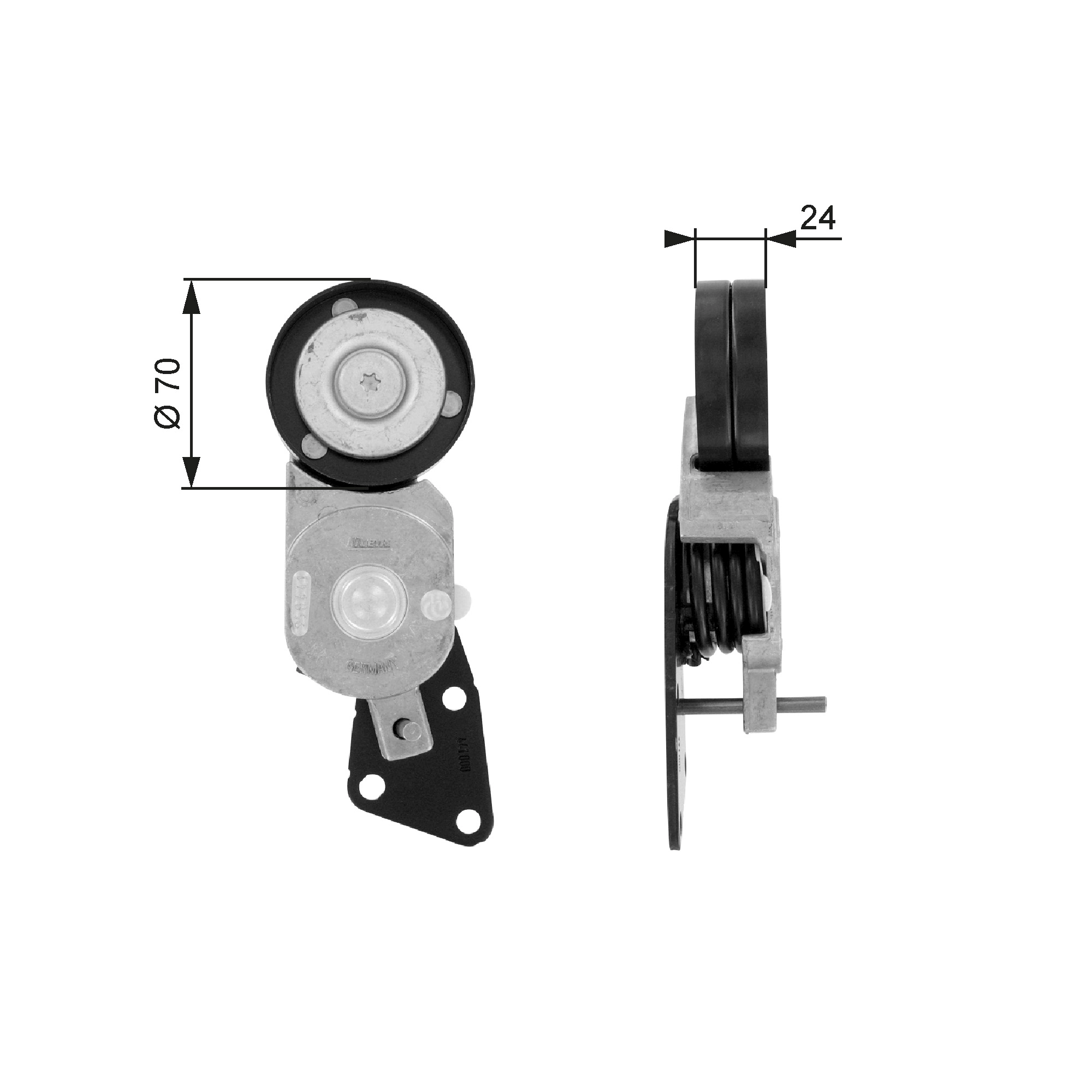 Intinzator curea distributie
