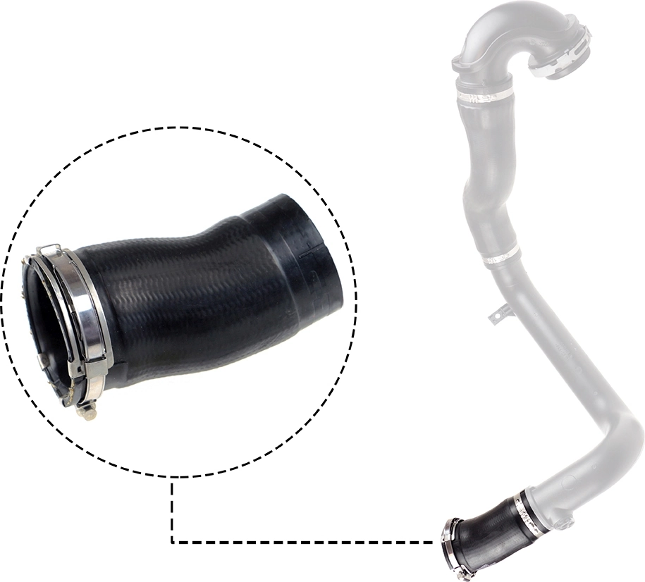 Furtun intercooler/turbo