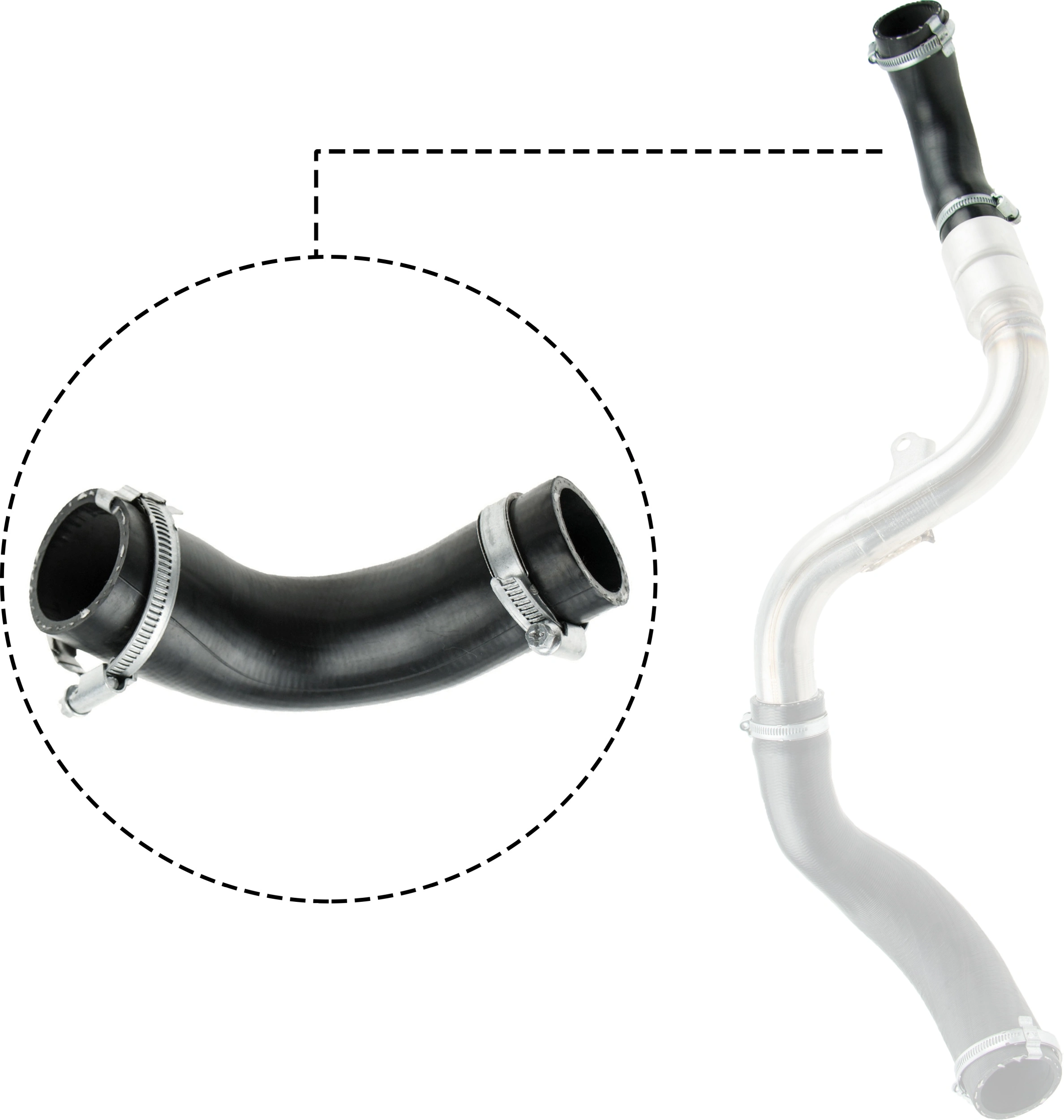 Furtun intercooler/turbo