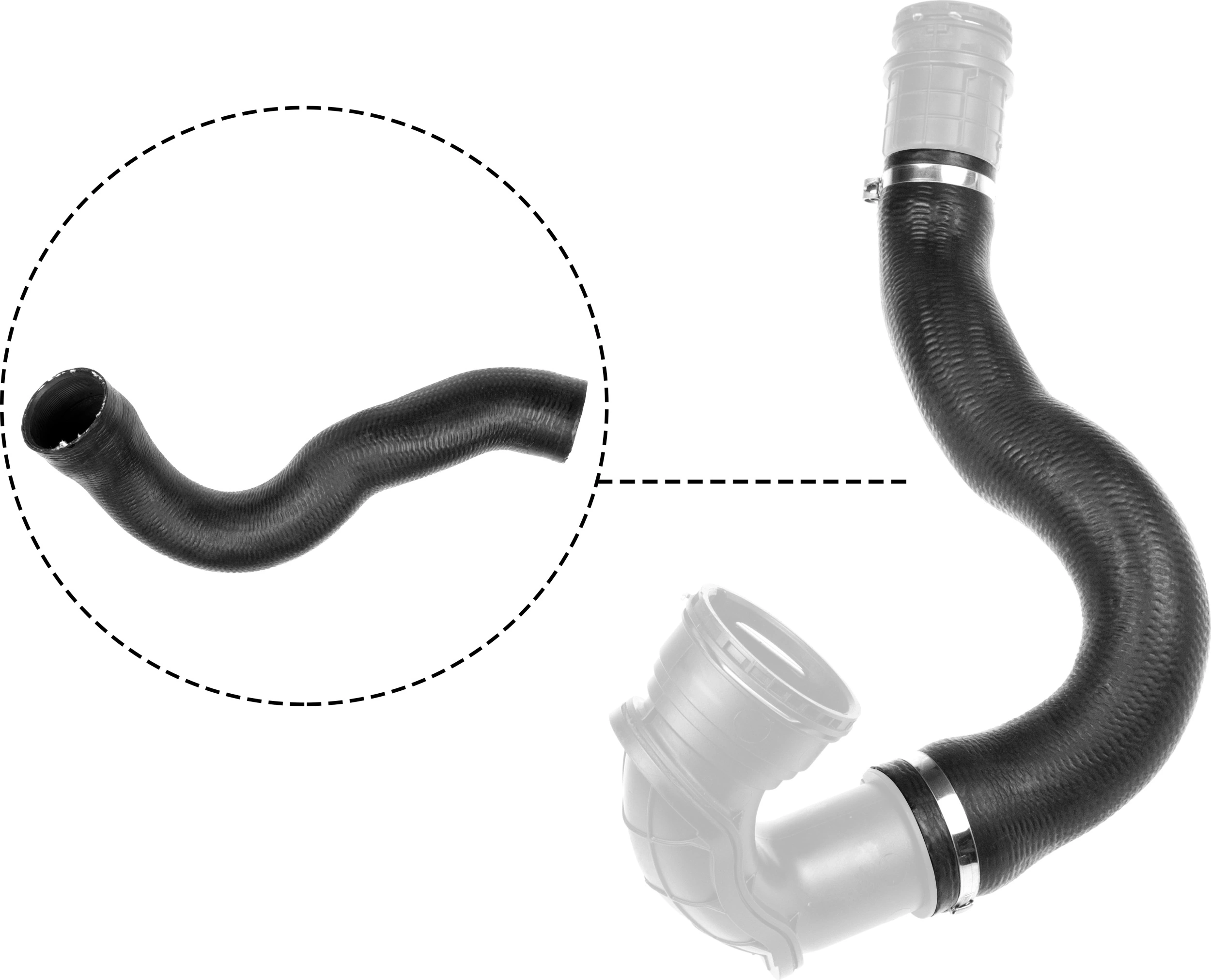 Furtun intercooler/turbo