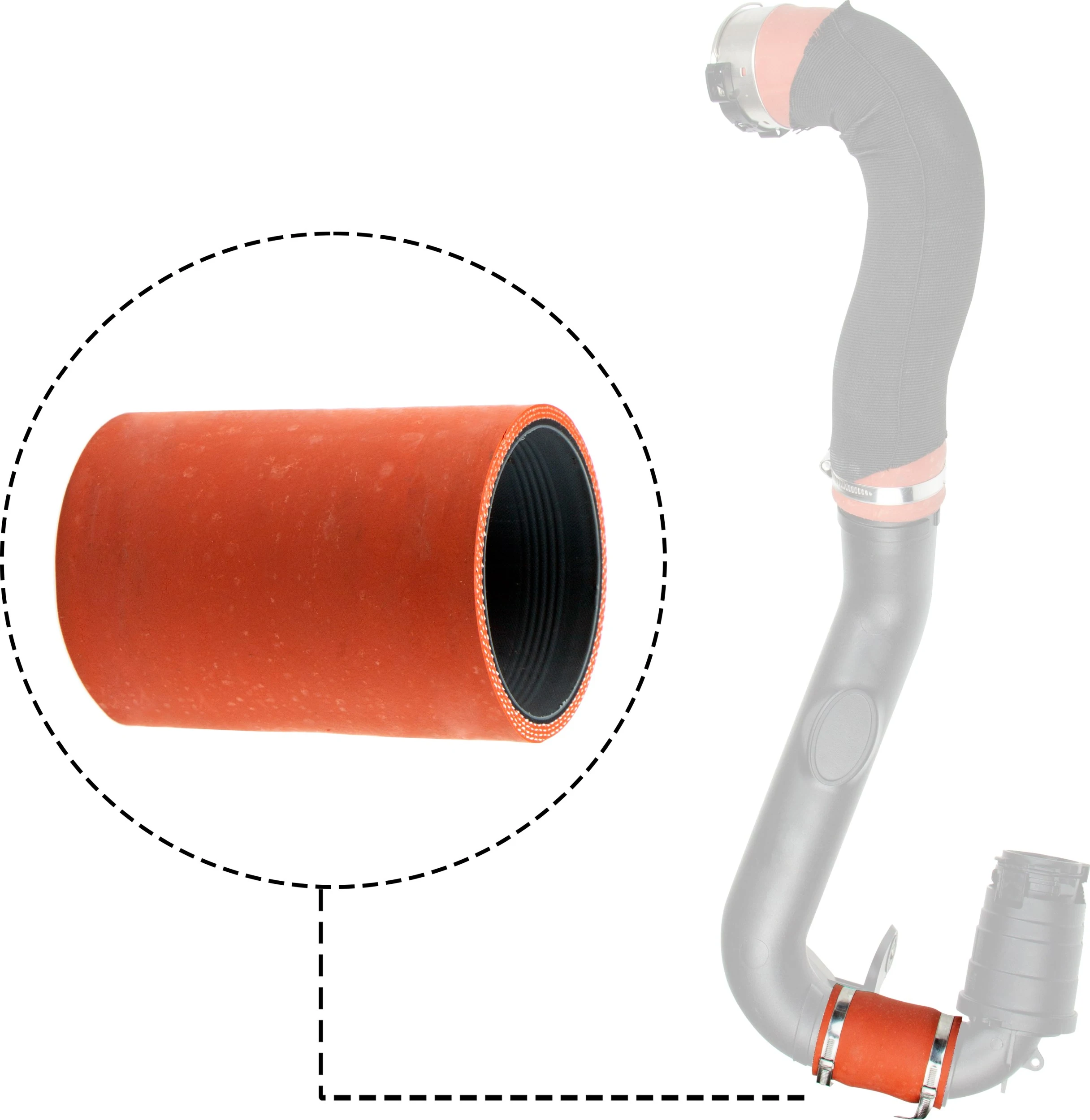 Furtun intercooler/turbo