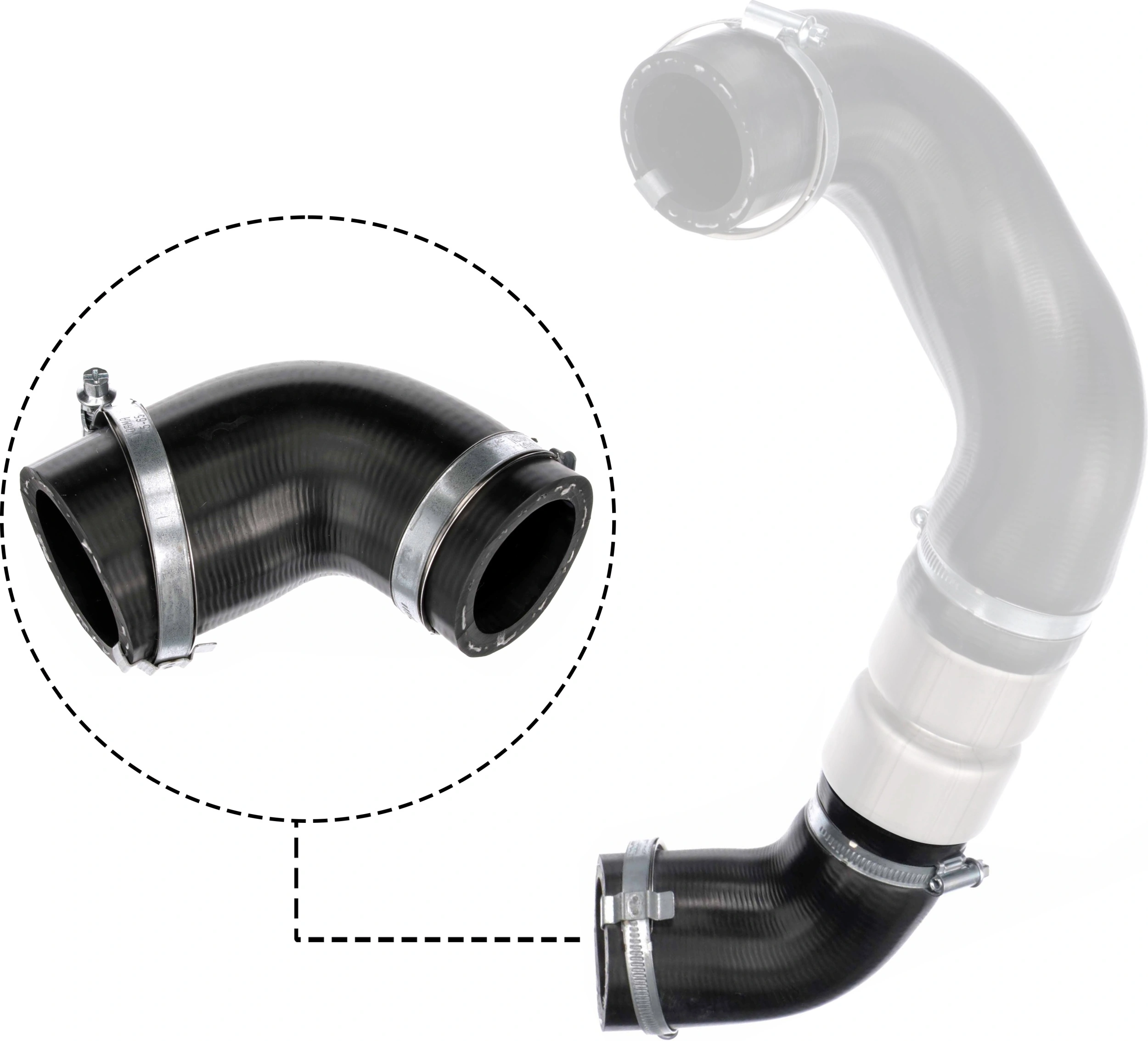 Furtun intercooler/turbo