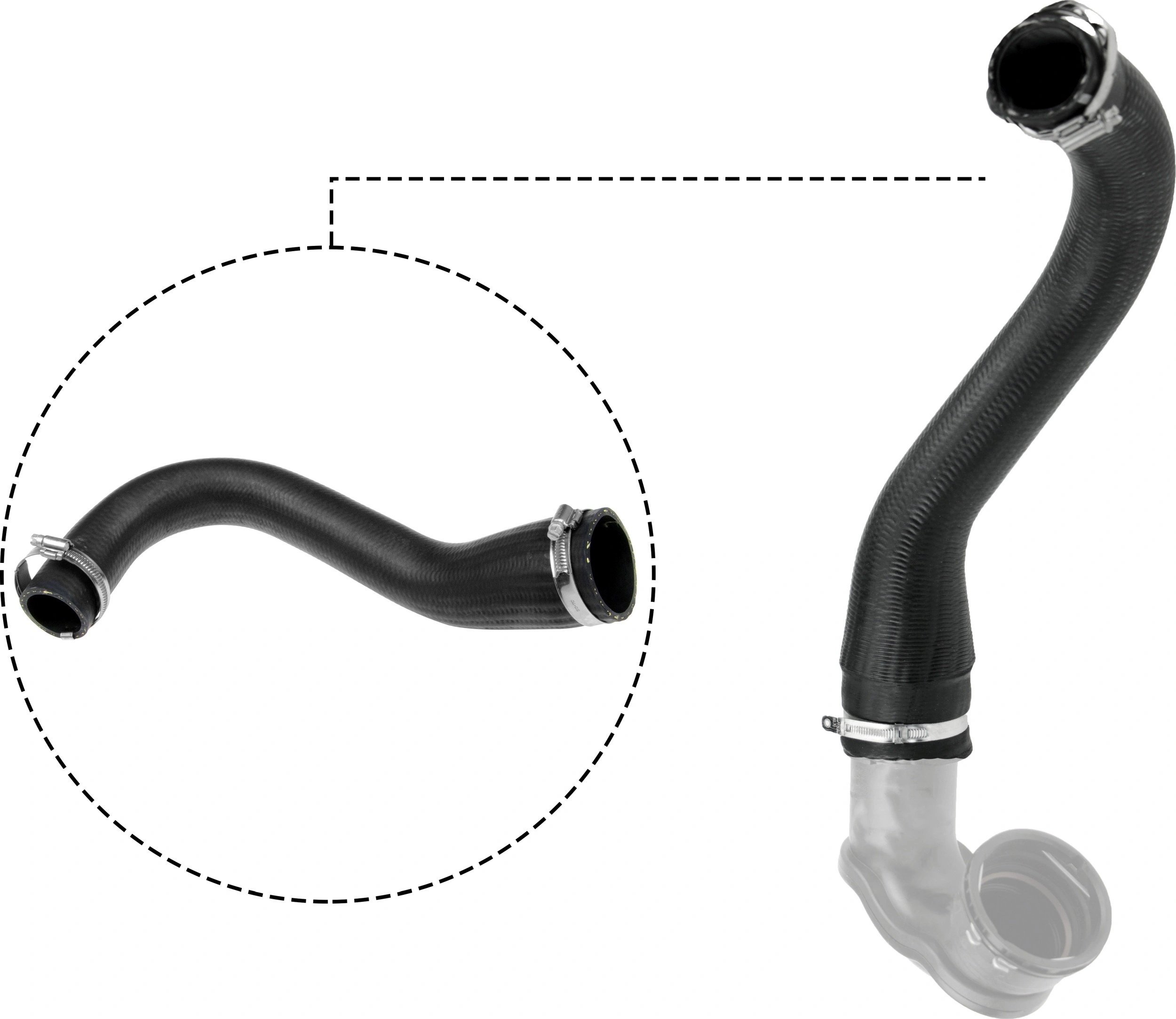 Furtun intercooler/turbo