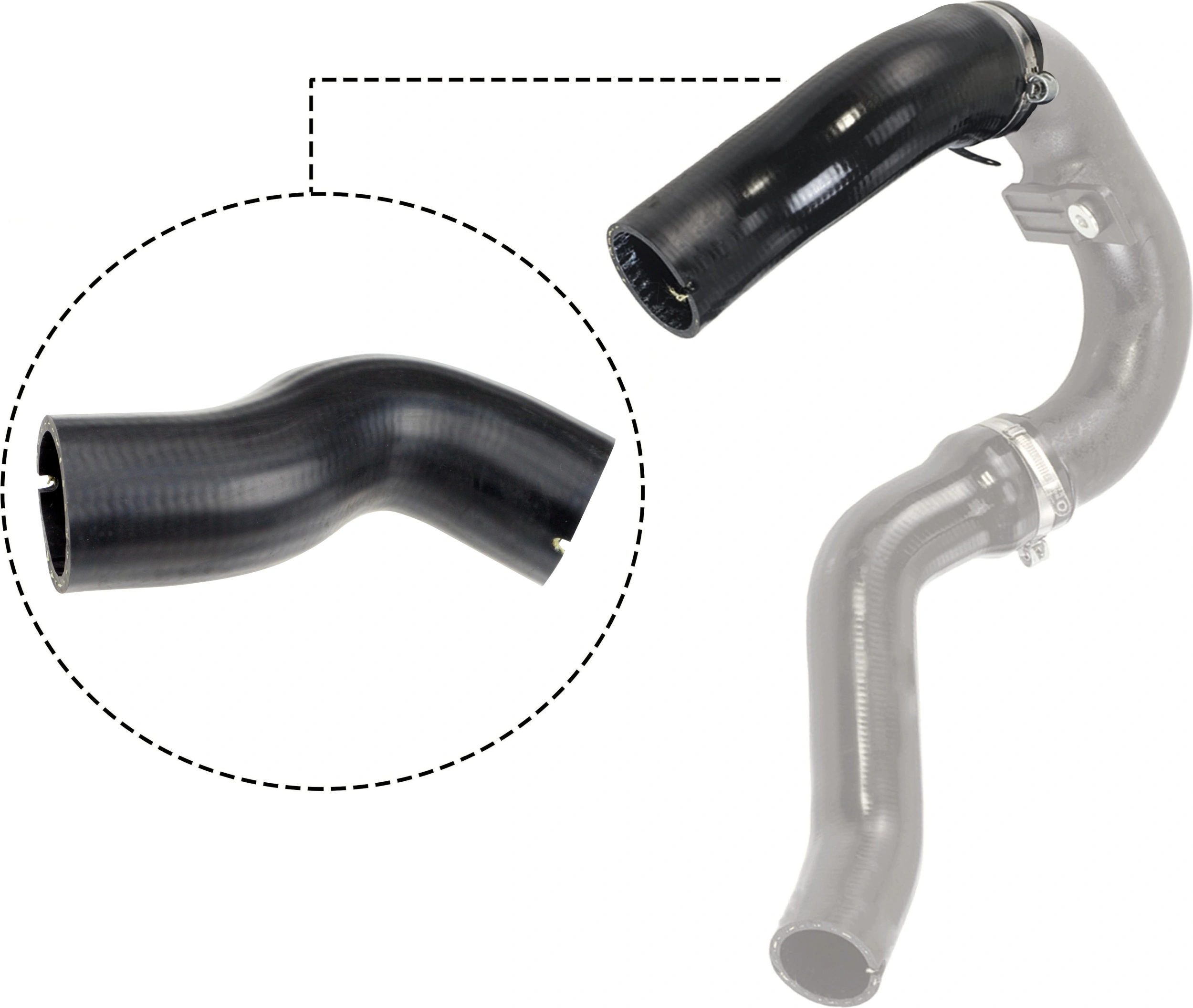 Furtun intercooler/turbo