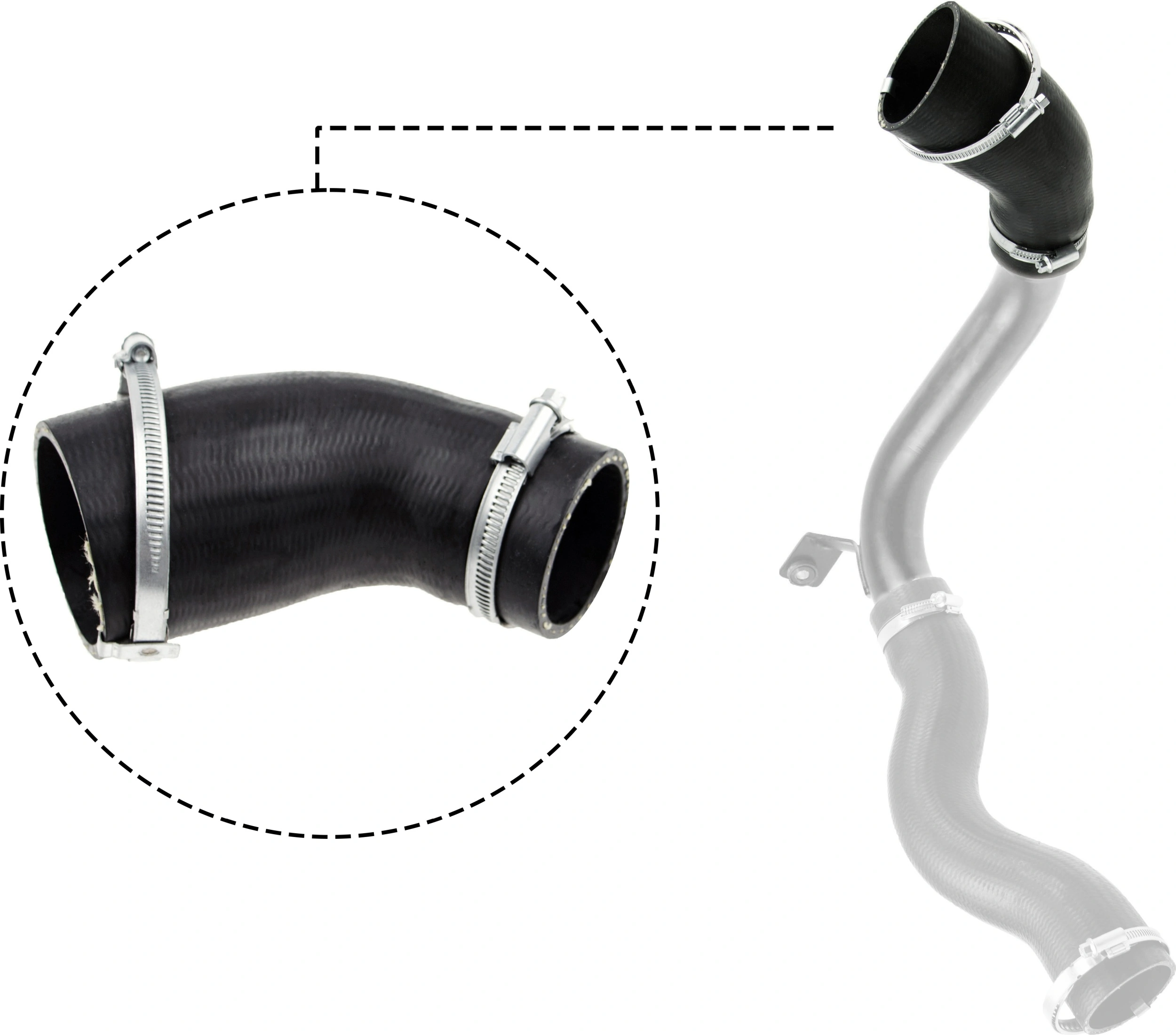 Furtun intercooler/turbo