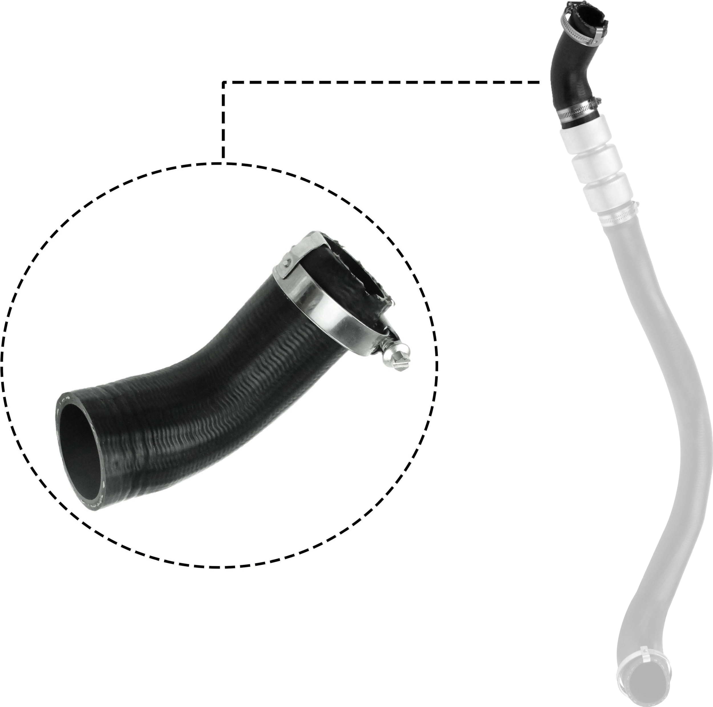 Furtun intercooler/turbo