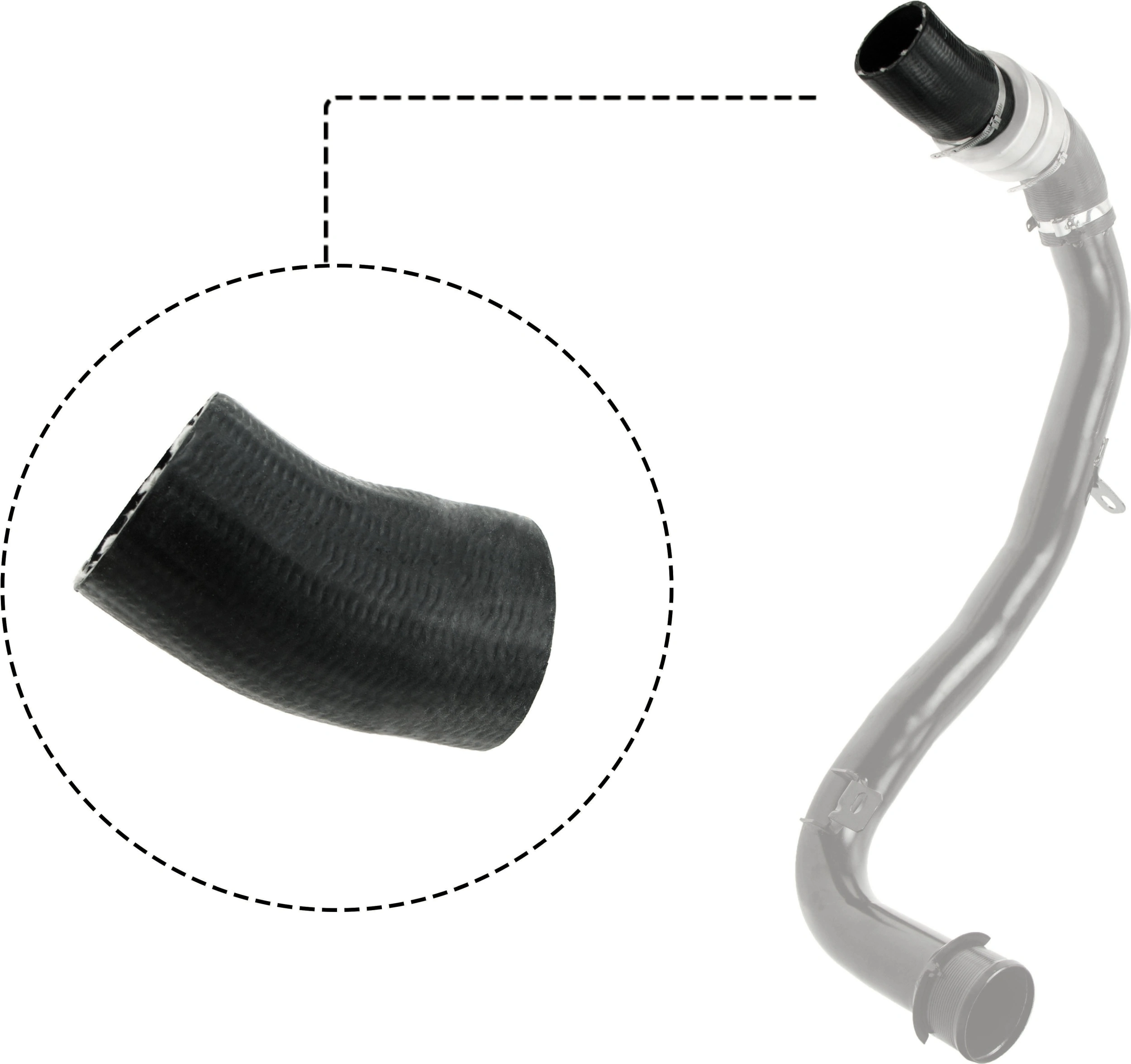 Furtun intercooler/turbo
