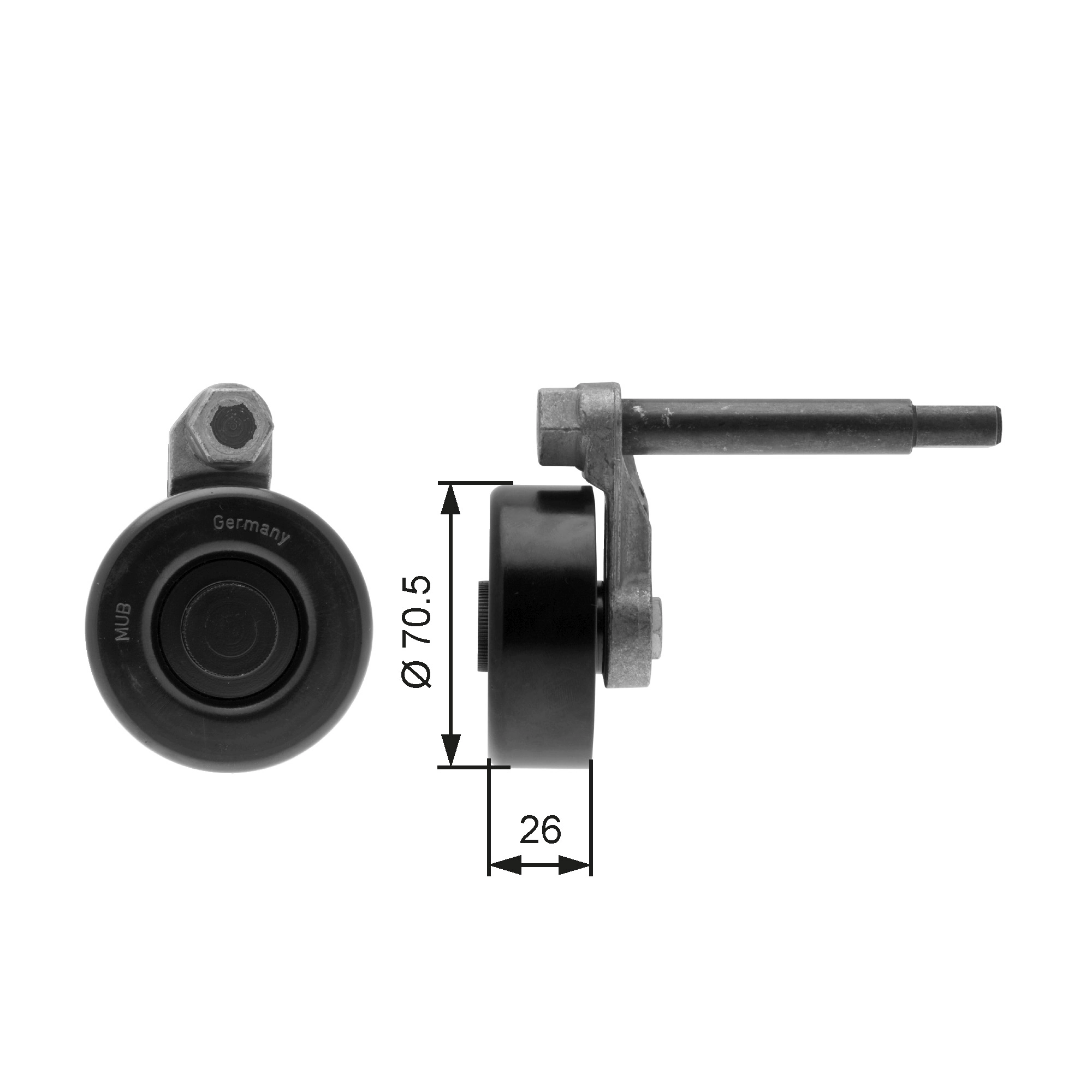 Intinzator curea distributie