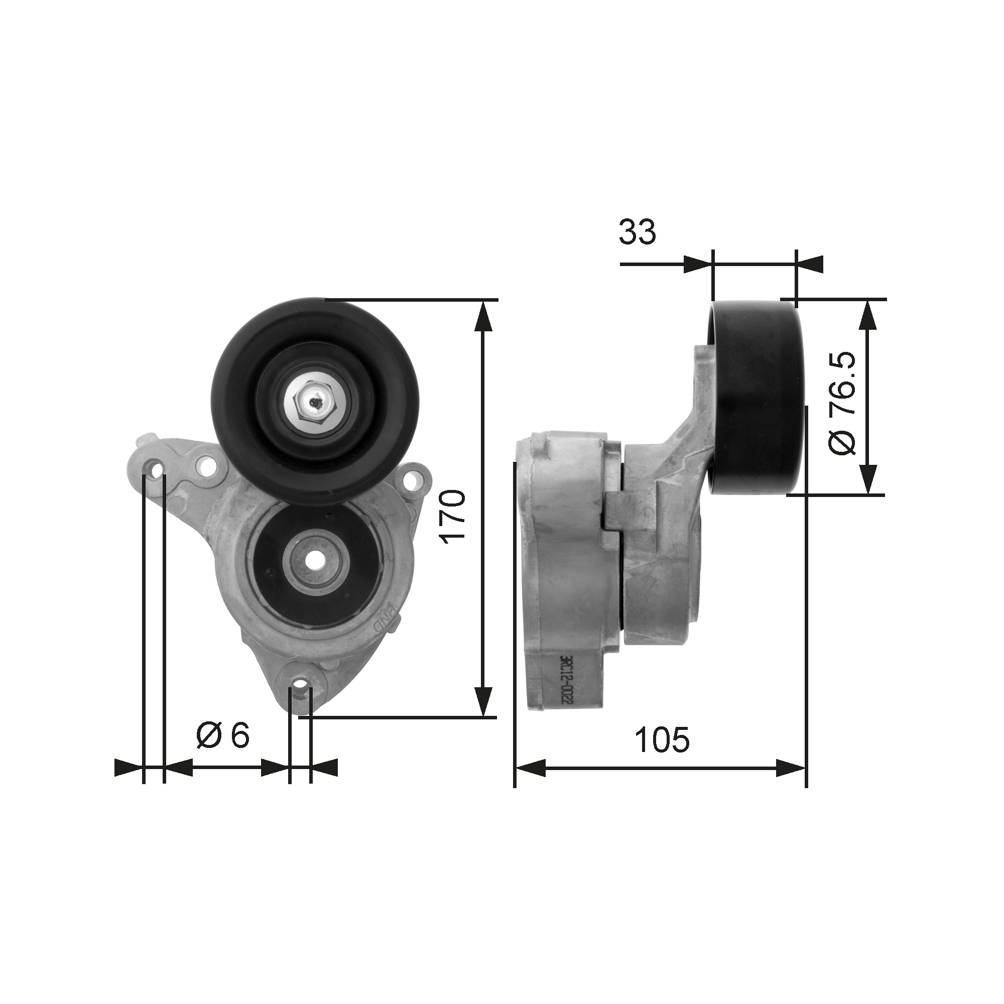 Intinzator curea distributie