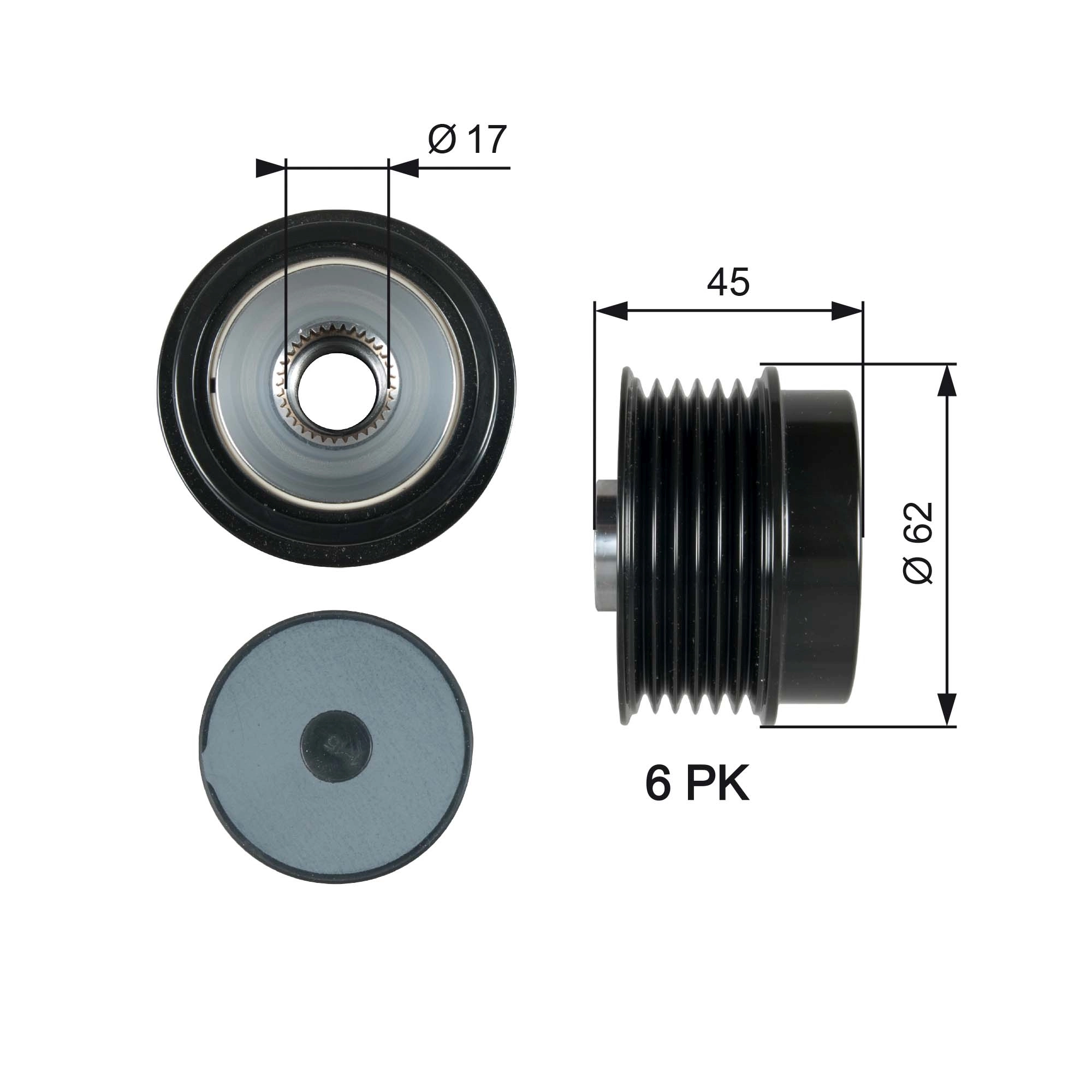 Fulie alternator