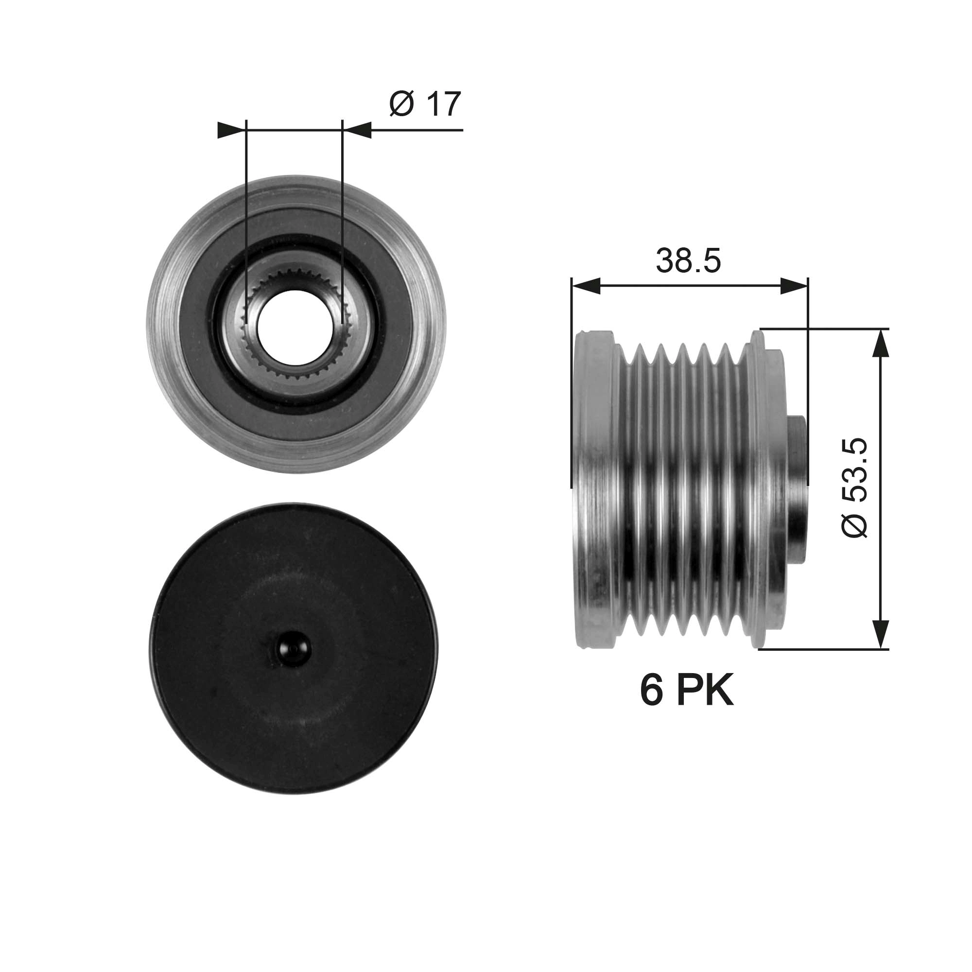 Fulie alternator
