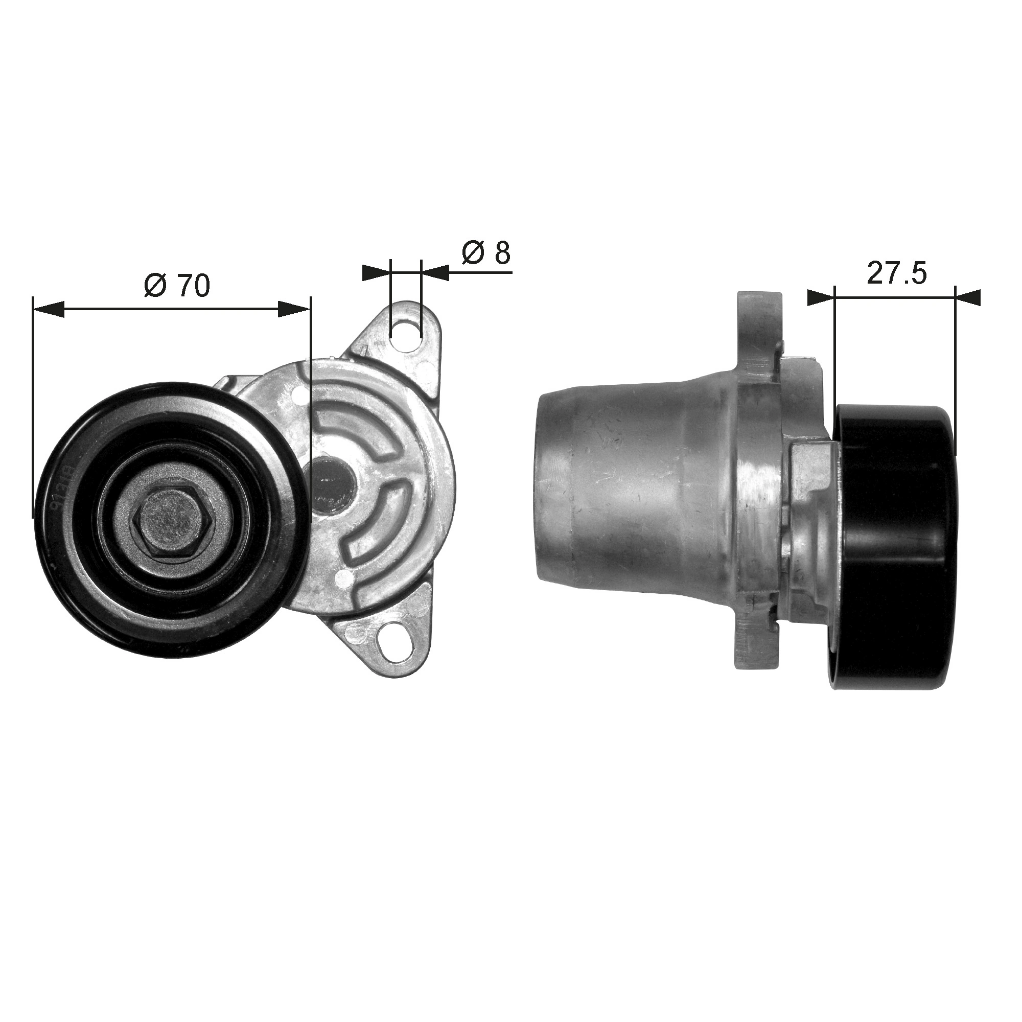 Intinzator curea distributie