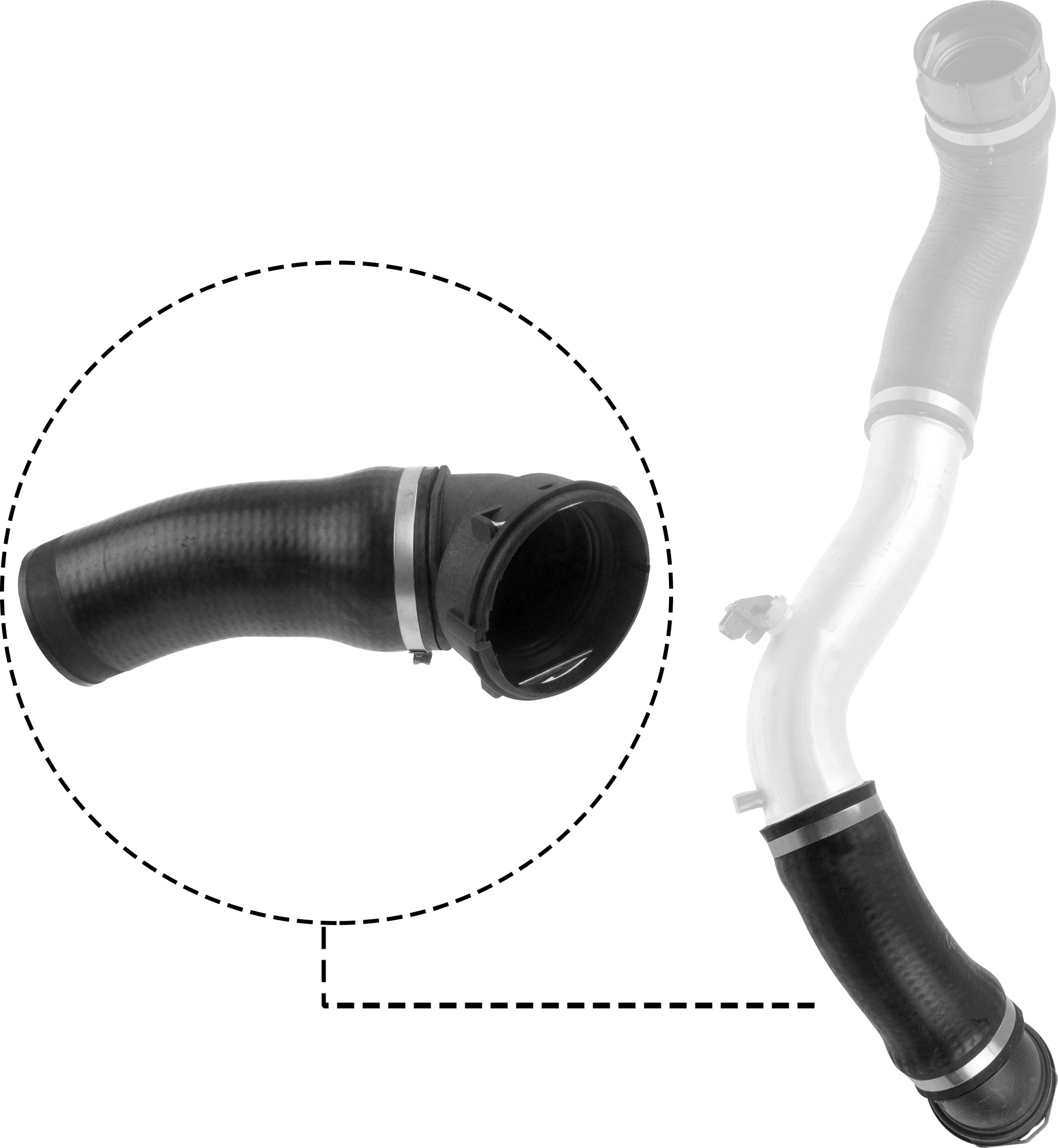 Furtun intercooler/turbo