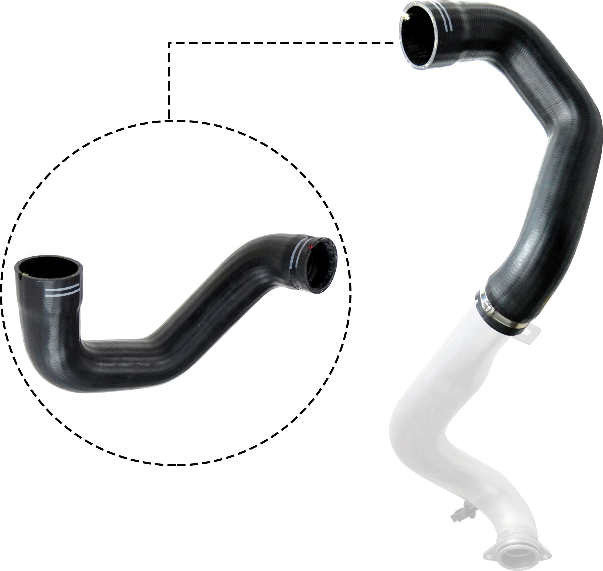 Furtun intercooler/turbo