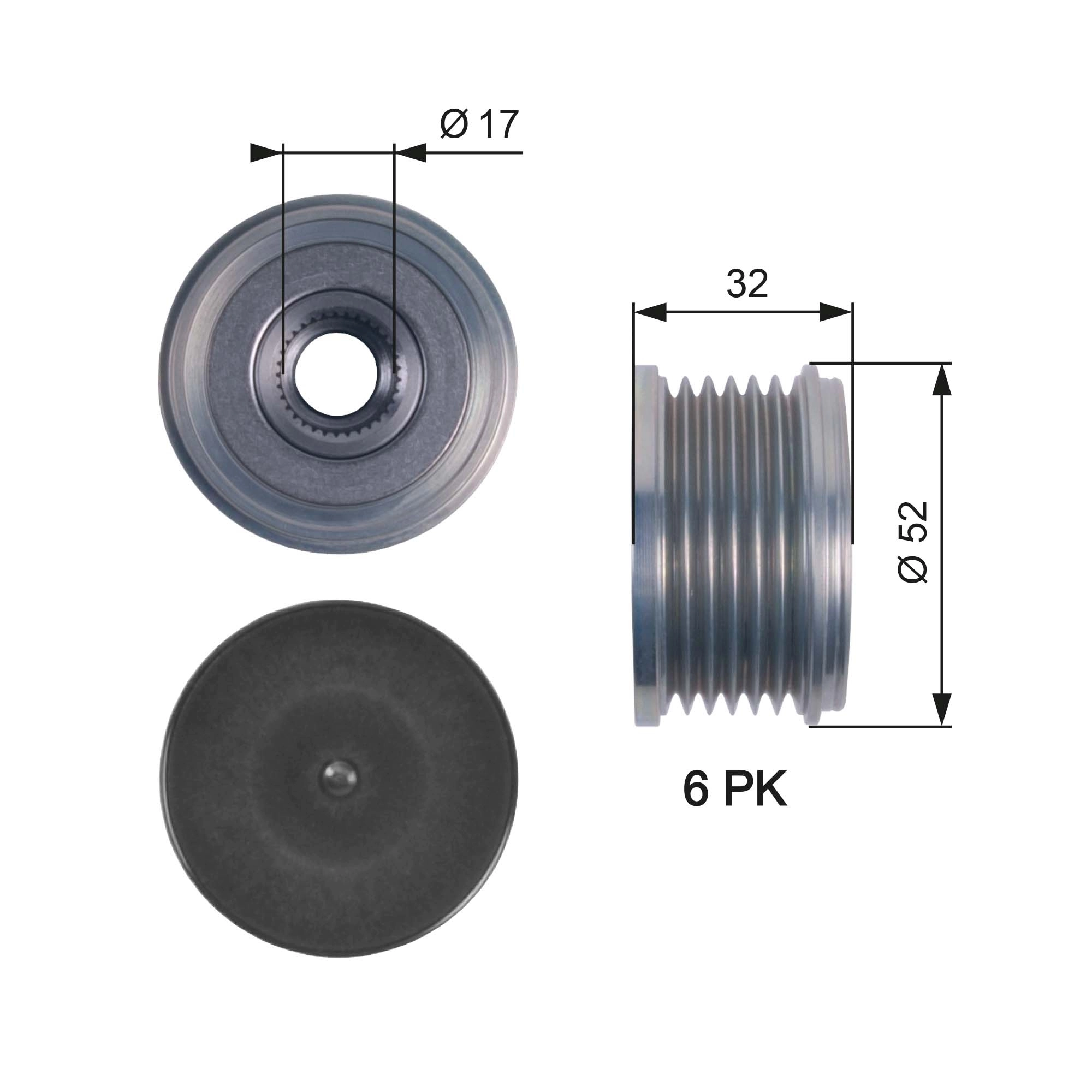 Fulie alternator