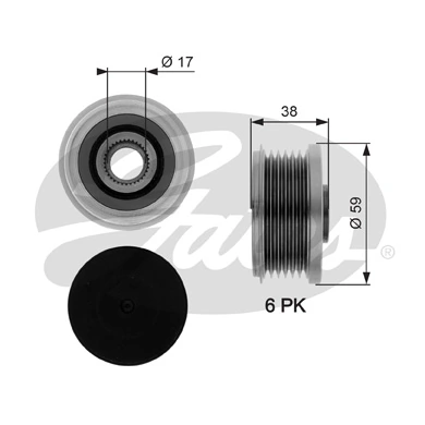 Fulie alternator