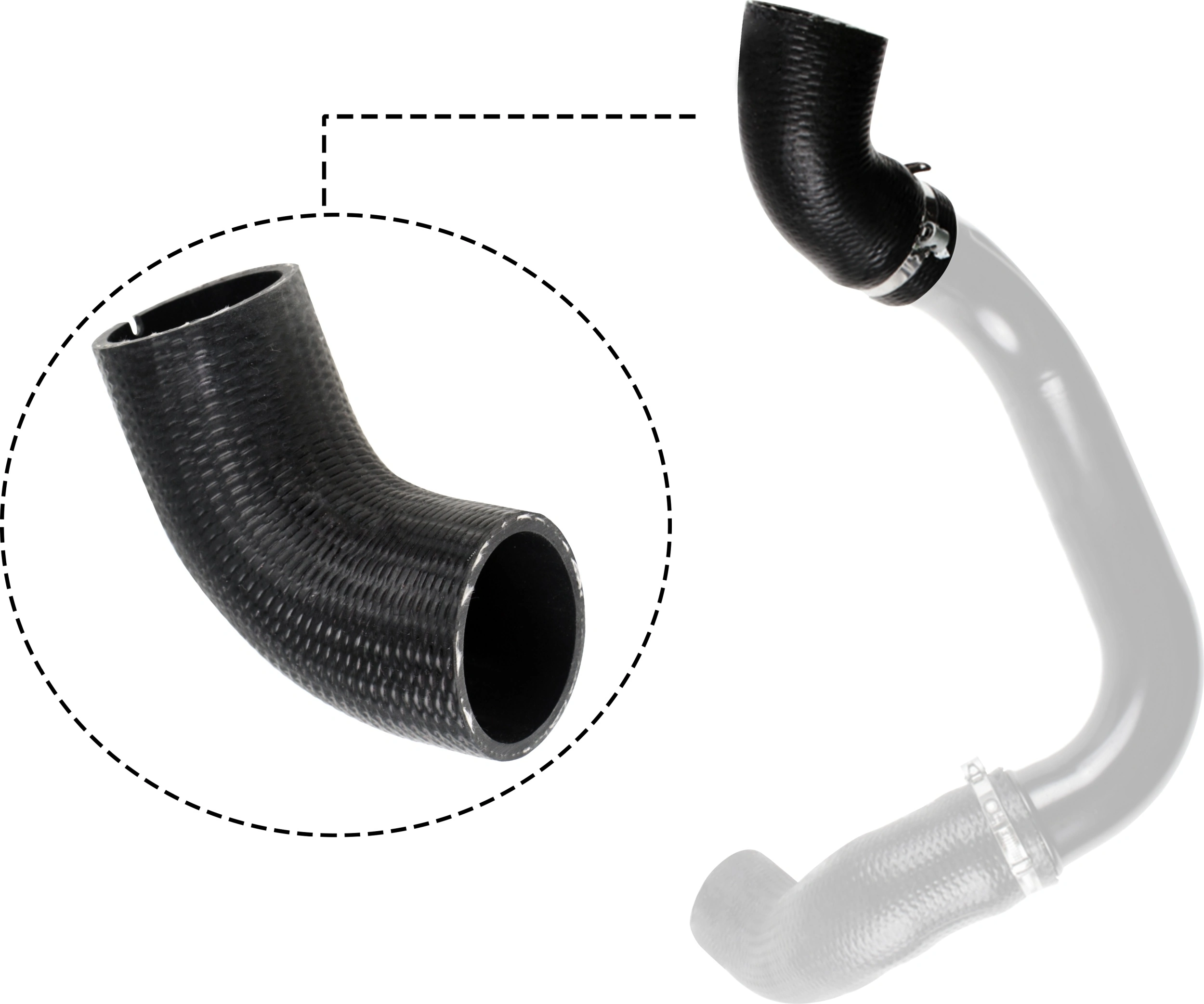 Furtun intercooler/turbo