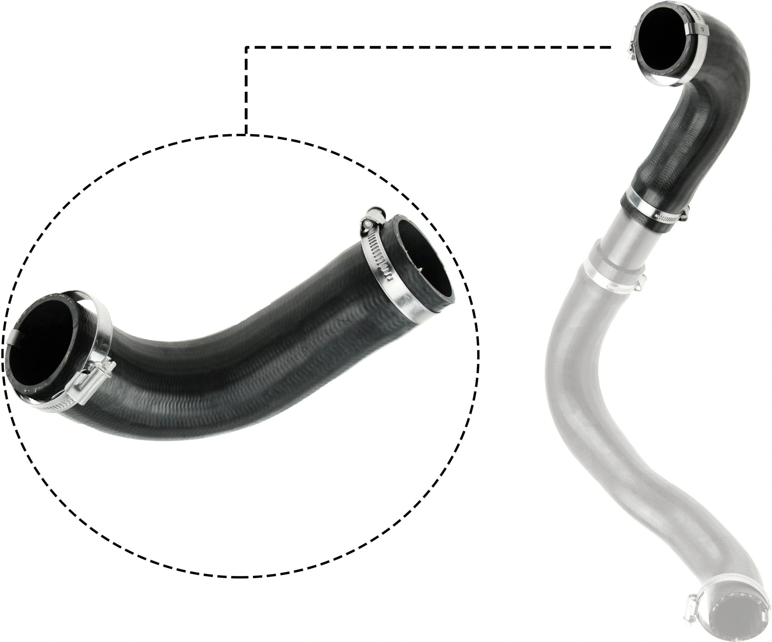 Furtun intercooler/turbo