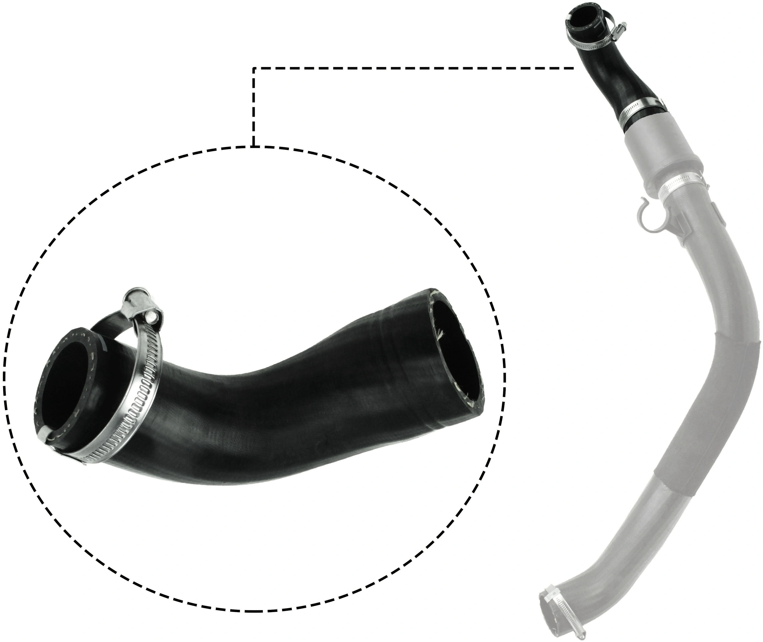 Furtun intercooler/turbo