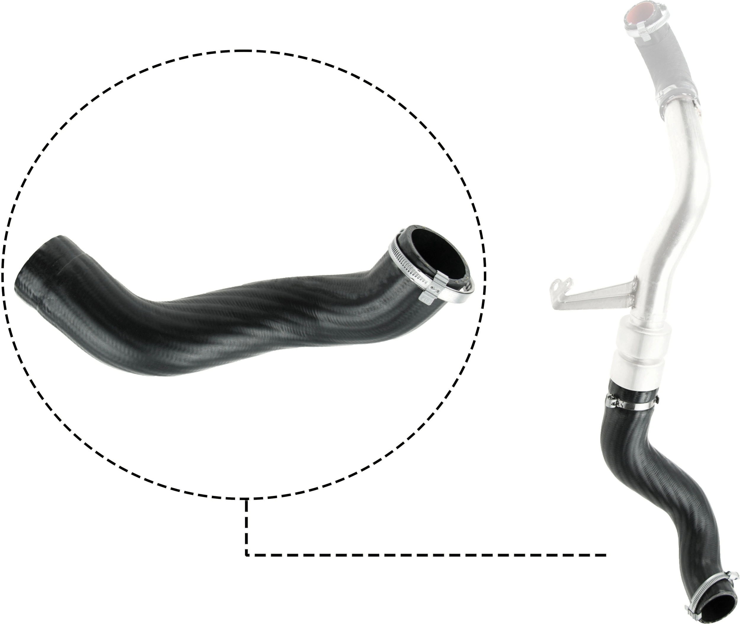 Furtun intercooler/turbo