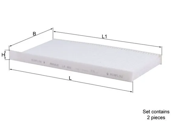 Filtru aer habitaclu