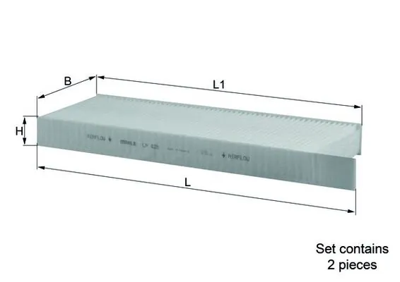 Filtru aer habitaclu