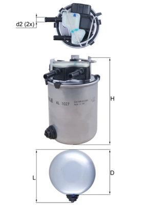 Filtru combustibil