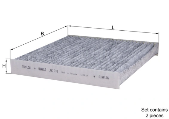 Filtru, aer habitaclu