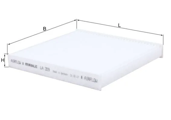 Filtru aer habitaclu