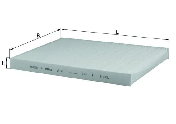 Filtru aer habitaclu