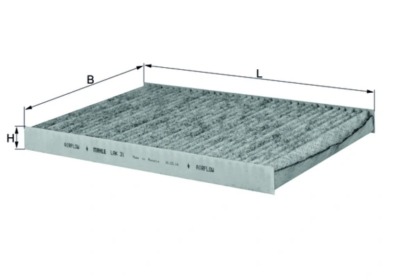 Filtru aer habitaclu