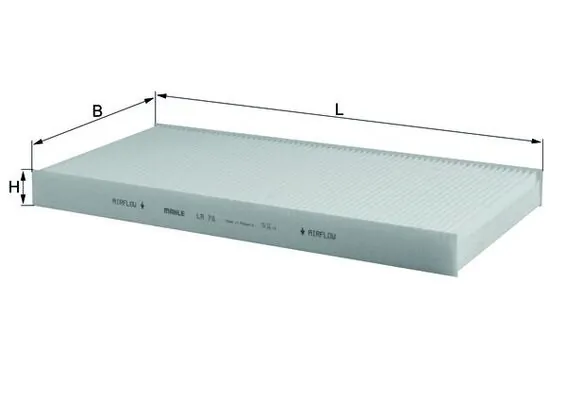 Filtru aer habitaclu