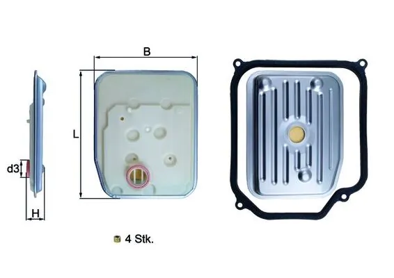 Filtru hidraulic cutie de viteze automata