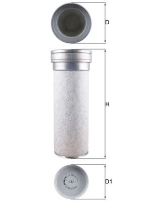 Filtru aer secundar