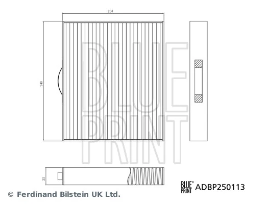 Filtru aer habitaclu