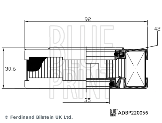 Filtru aerisire bloc motor