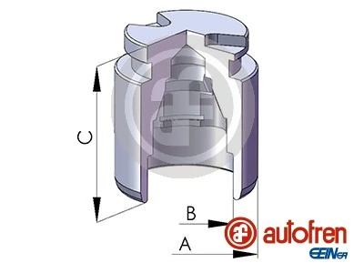 Piston, etrier frana