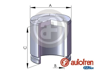 Piston, etrier frana