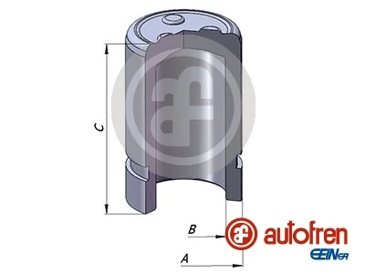 Piston etrier frana