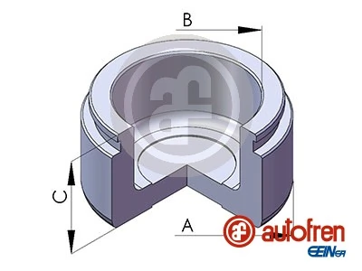 Piston etrier frana